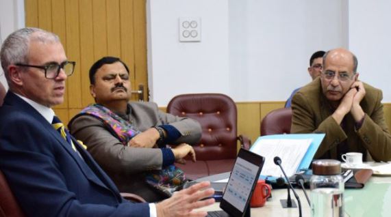 'मुख्यमंत्री उमर अब्दुल्ला ने जल शक्ति विभाग की योजनाओं के कार्यान्वयन की समीक्षा की | '